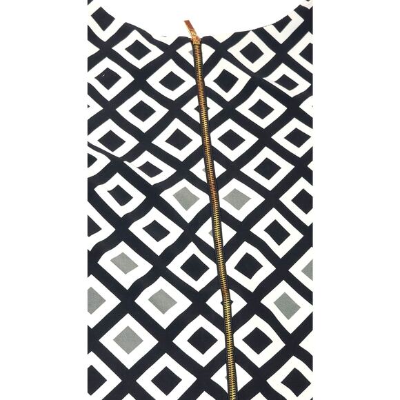 Eliza J geometric shift dress women's size 6 - Picture 8 of 8